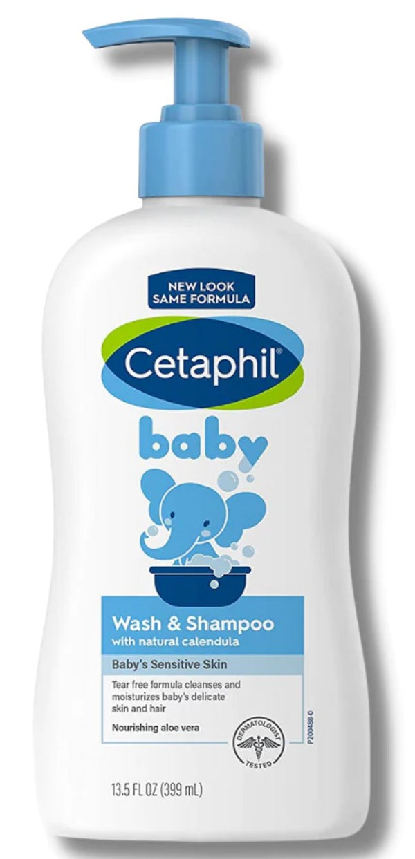 Body wash & Shampoo 399ml hipoalergénico CETAPHIL