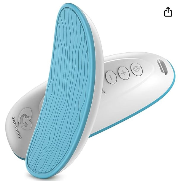 Masajeador de lactancia impermeable y térmico con modos de vibración