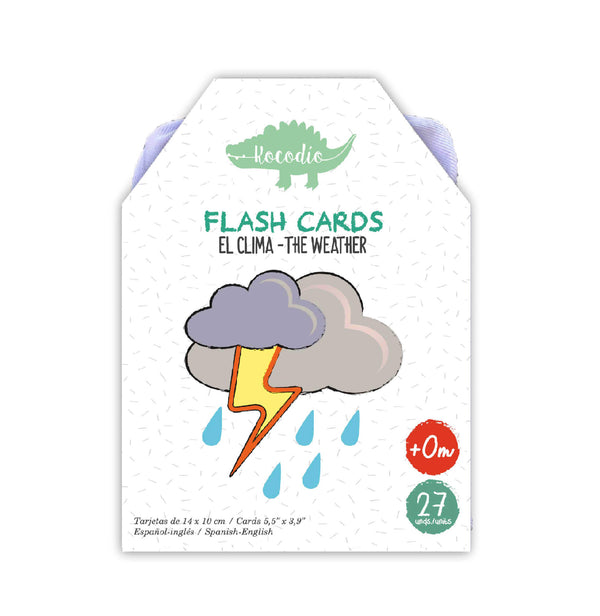Flash Card El Clima