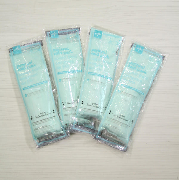 Set x4 de packs estándar de frío instantáneo para zona perineal para el cuidado posparto
